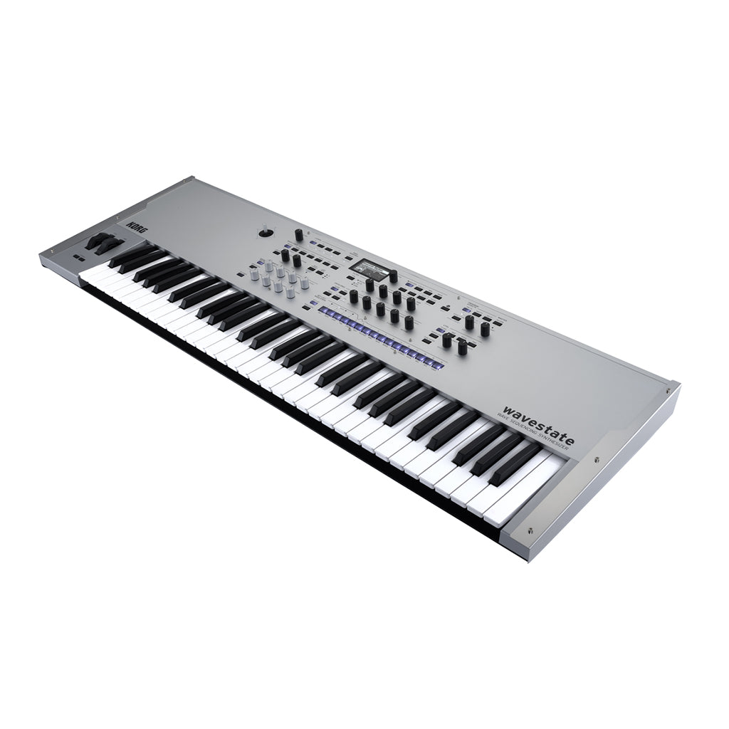 Korg Wavestate SE 61 Note Wave Sequencing Synth With Case Platinum
