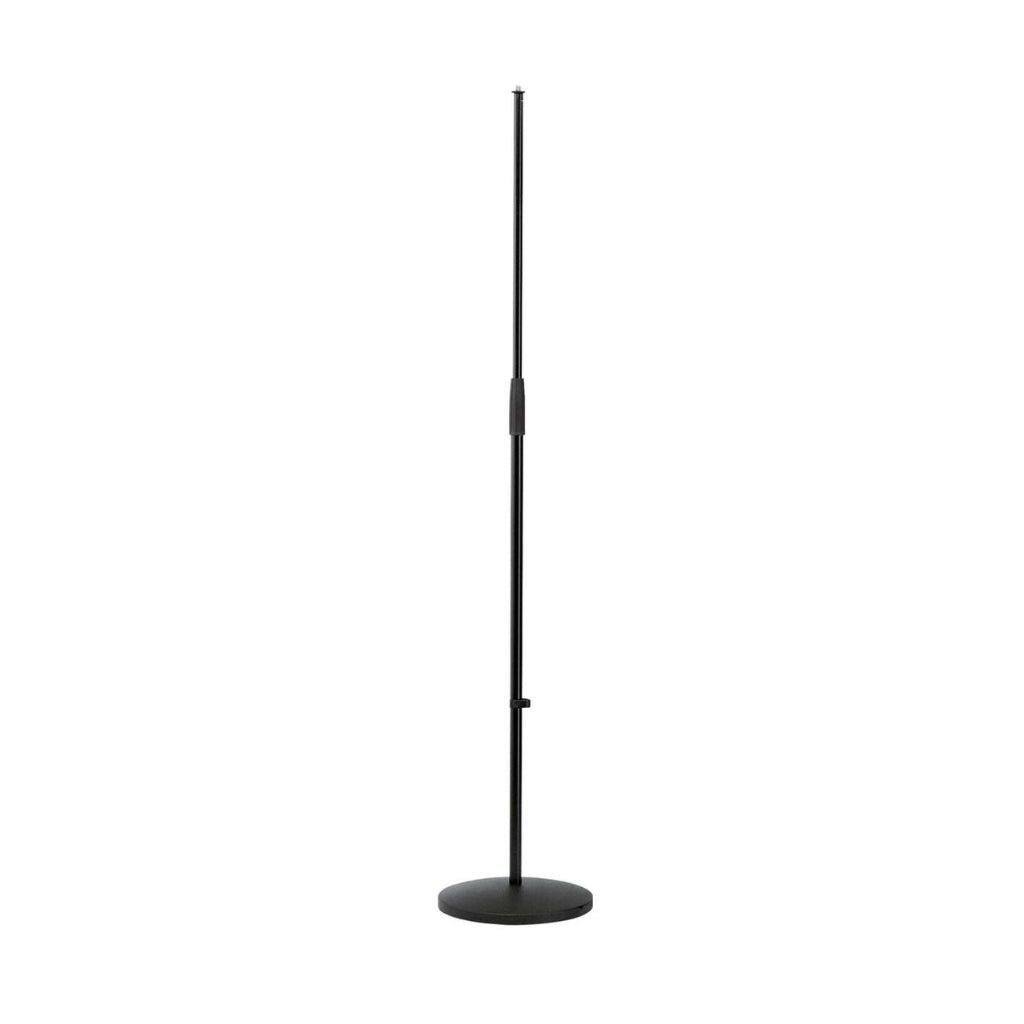 Konig &amp; Meyer KM260/1 Cast-Iron Round Base Microphone Stand - Black Microphone Stands &amp; Accessories Sky Music