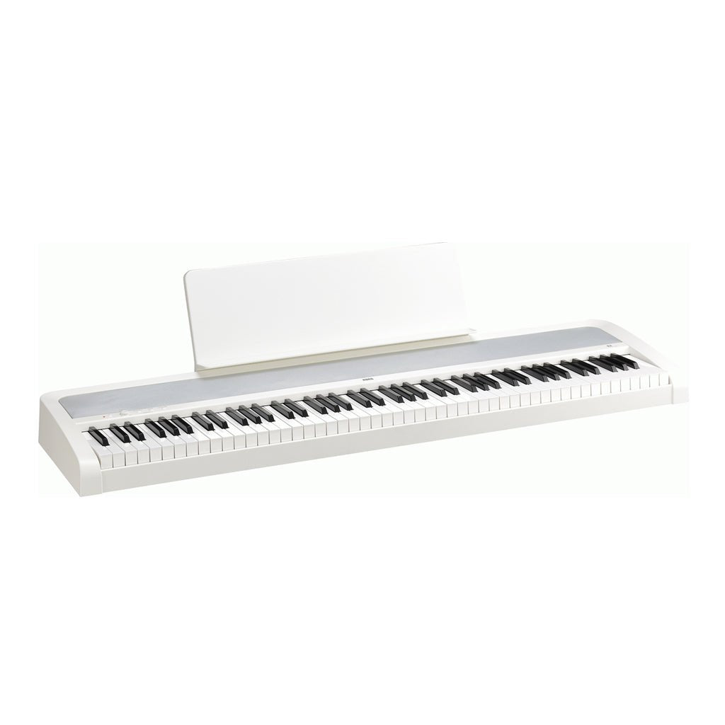 Korg B2 88 Weighted Hammer Action Digital White With AKG K-72 Headphones Digital Pianos Sky Music