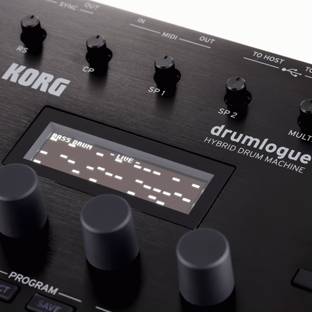 Korg Drumlogue Hybrid Drum Machine Synthesizers Sky Music