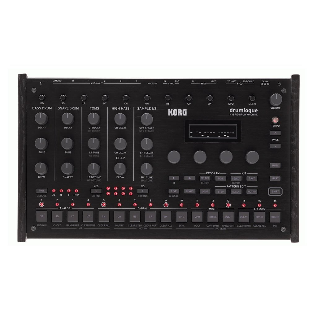 Korg Drumlogue Hybrid Drum Machine Synthesizers Sky Music