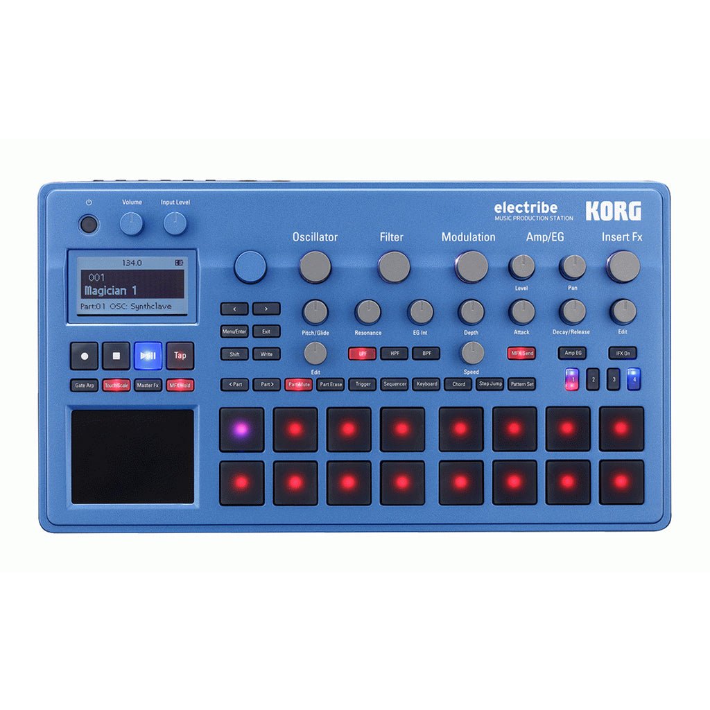 Korg Electribe 2 Blue Synthesizers Sky Music