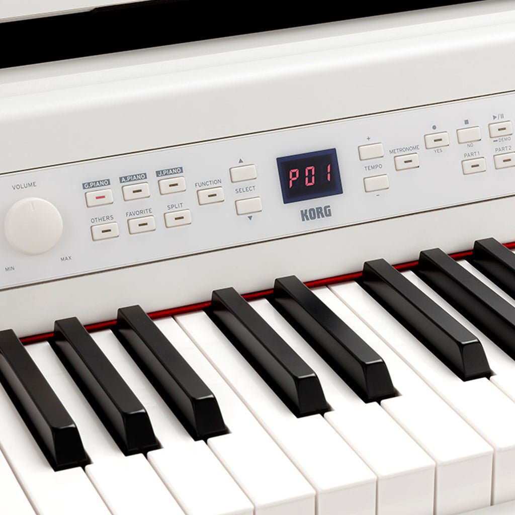 Korg G1 Air 88 Note Piano White Digital Pianos Sky Music