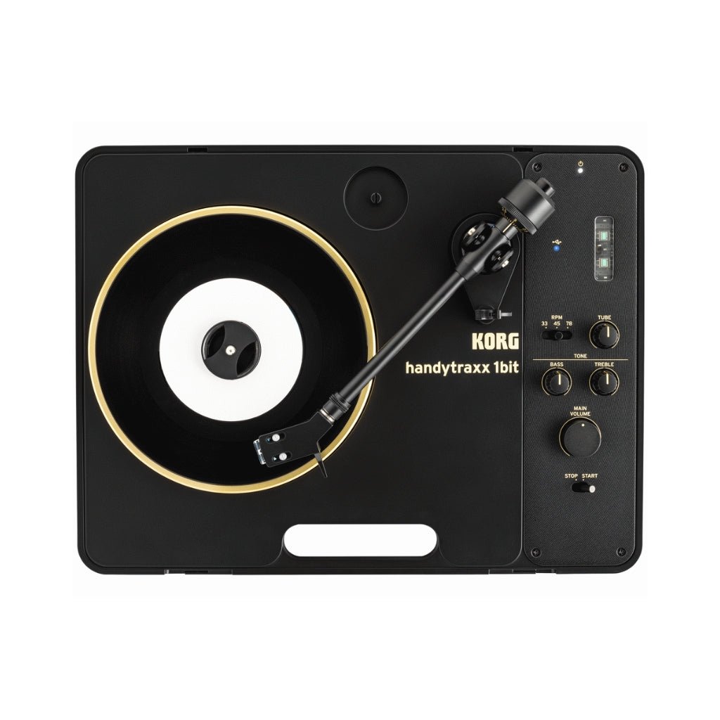 Korg handytraxx 1bit Portable Vinyl Record Player Turntables Sky Music