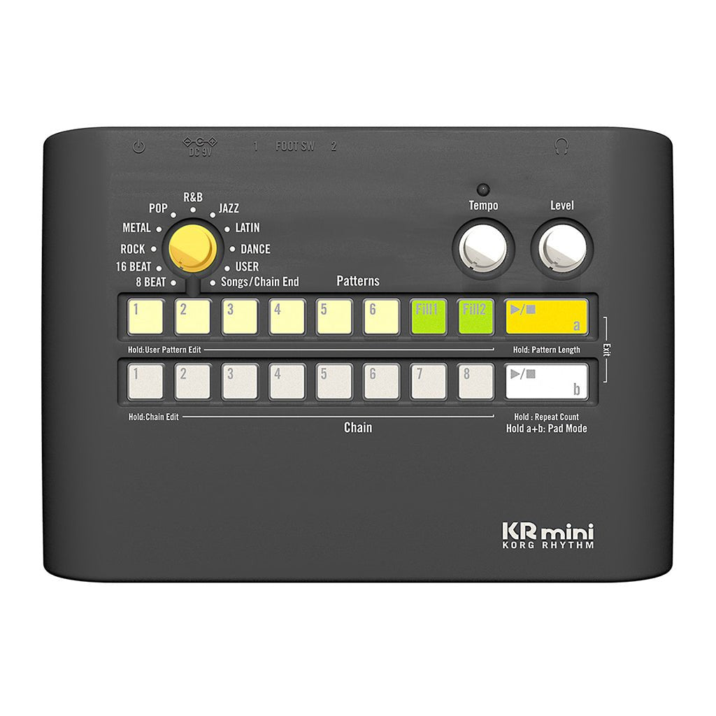 Korg KR Mini Rhythm Machine Synthesizers Sky Music