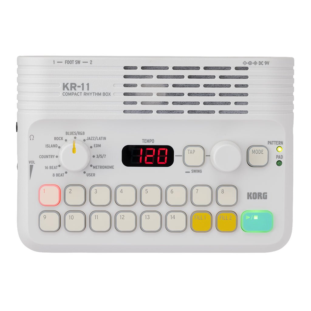 Korg KR11 Drum Machine Samplers Sky Music