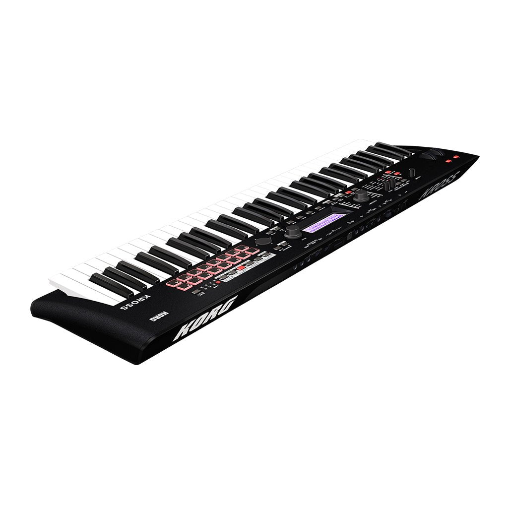 Korg Kross 2 61 Note Synth Black Synthesizers Sky Music