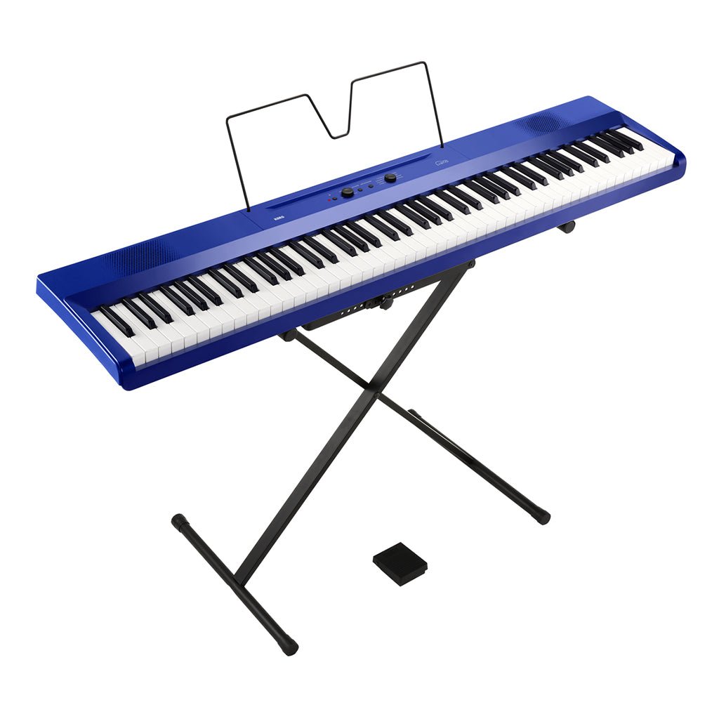 Korg L1 Liano 88 Note Piano - Metallic Blue Digital Pianos Sky Music