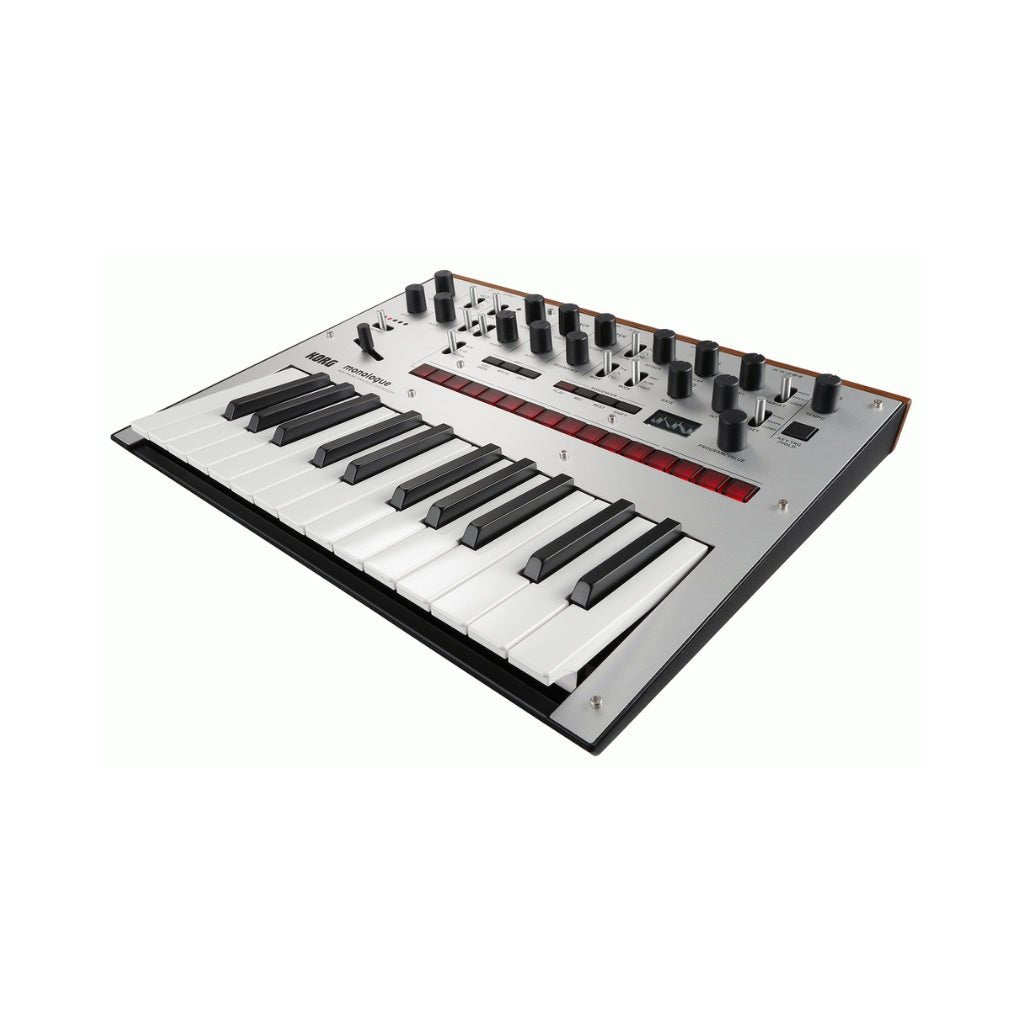 Korg Monologue Monophonic Analog Synthesizer Silver Synthesizers Sky Music