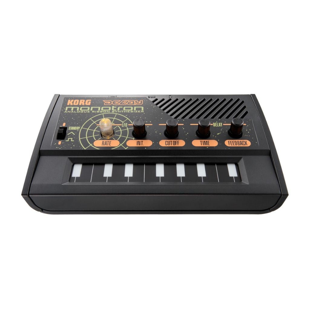 Korg Monotron Delay Analog ribbon synthesizer with delay Digital Pianos Sky Music