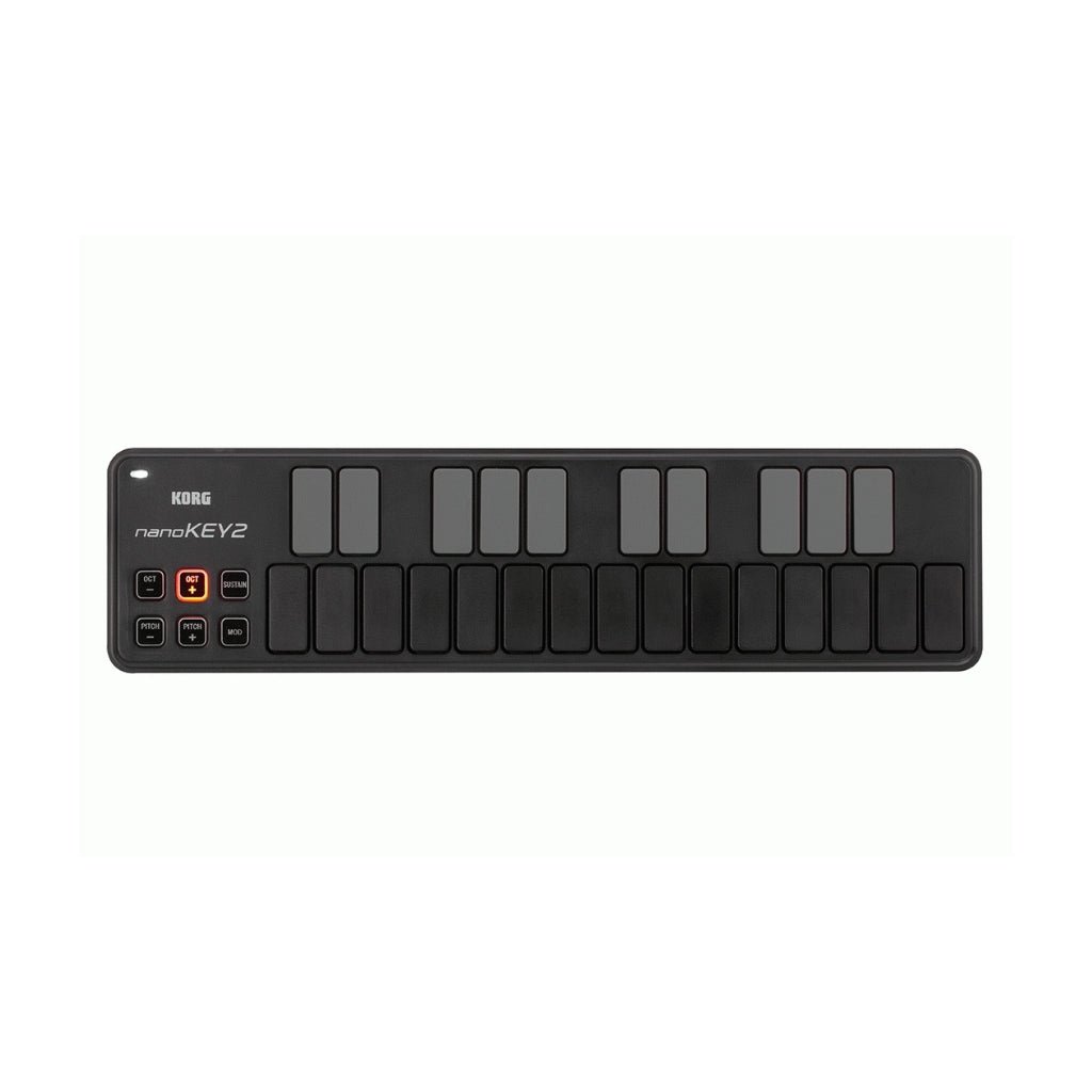 Korg Nanokey2 Controller Keyboard Blk MIDI Controllers Sky Music