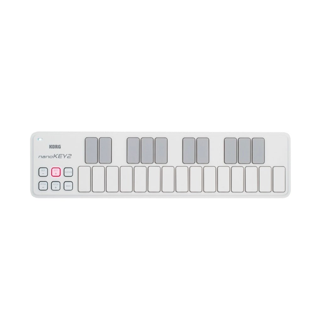 Korg Nanokey2 Controller Keyboard White MIDI Controllers Sky Music