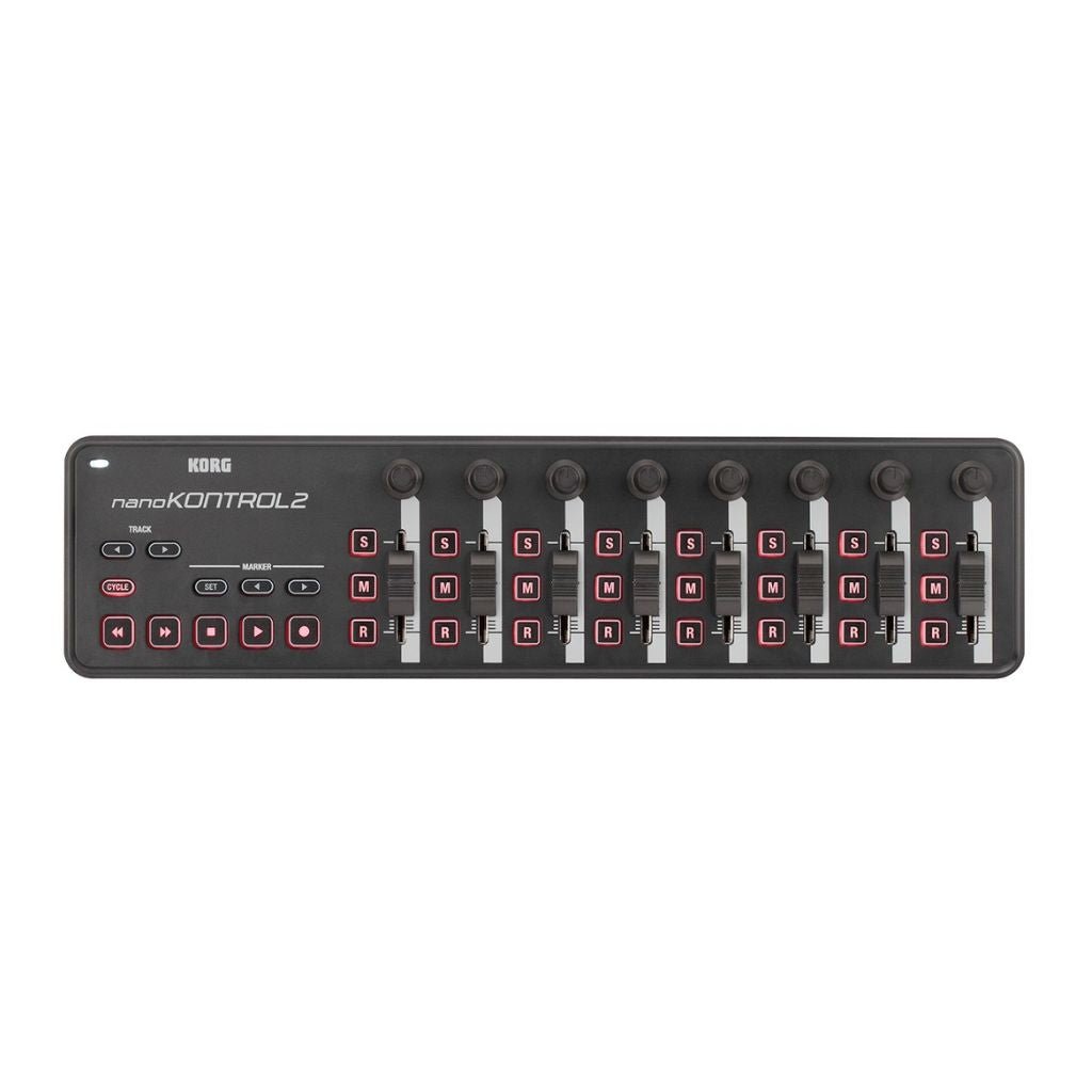 Korg nanoKONTROL 2 Compact USB Controller, Black MIDI Controllers Sky Music