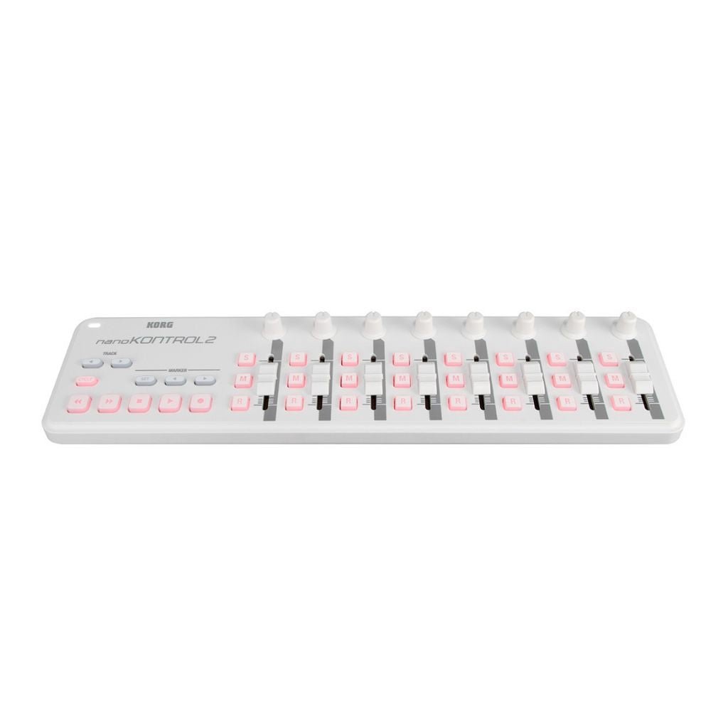 Korg nanoKONTROL 2 Compact USB Controller, White Digital Pianos Sky Music
