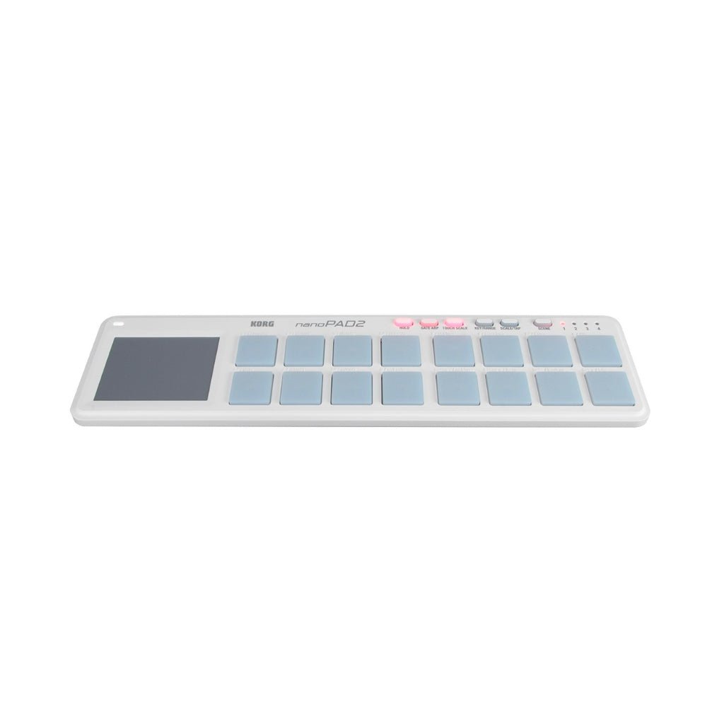 Korg NanoPAD2 Drumpad Controller - White MIDI Controllers Sky Music