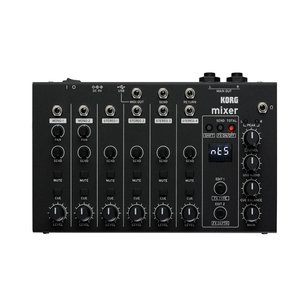 Korg Nu:tekt NTS-4 Compact Performance Mixer Kit Mixers Sky Music
