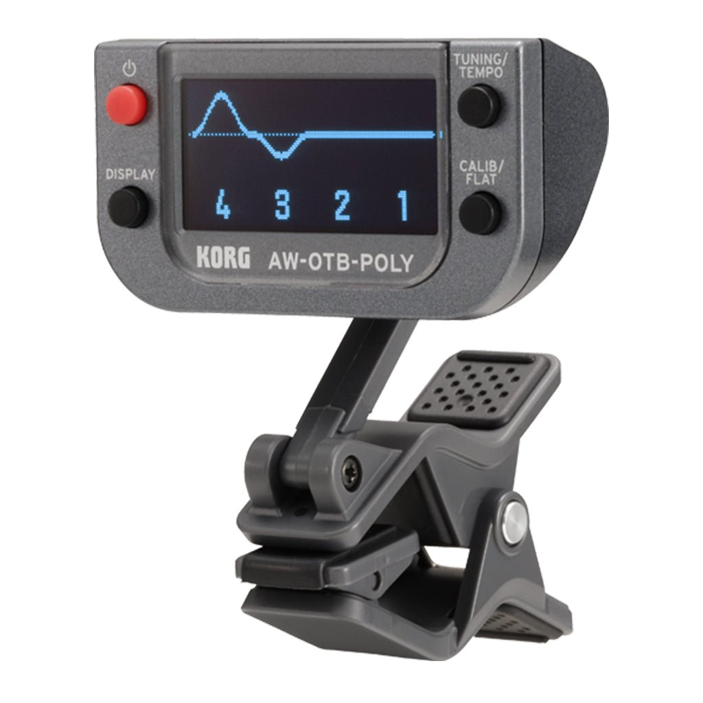 Korg OLED Clip On Tuner Bass Polyphonic Guitar Tuners Sky Music