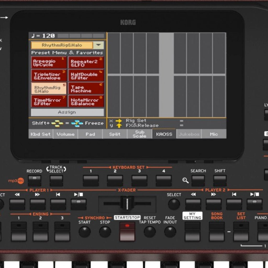 Korg PA1000 Arranger Keyboard Keyboards Sky Music