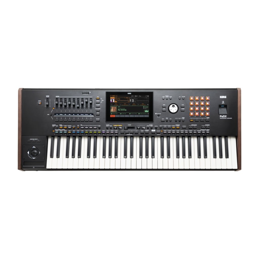 Korg PA5X-61 Professional Arranger Keyboard, 61 key Keyboards Sky Music