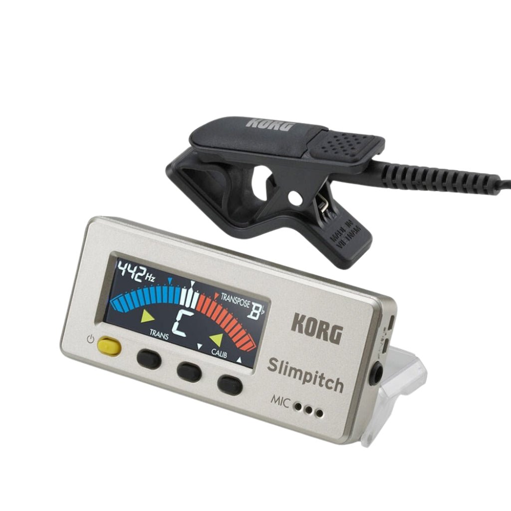 Korg Slimpitch Tuner Pearl/Gold Guitar Tuners Sky Music