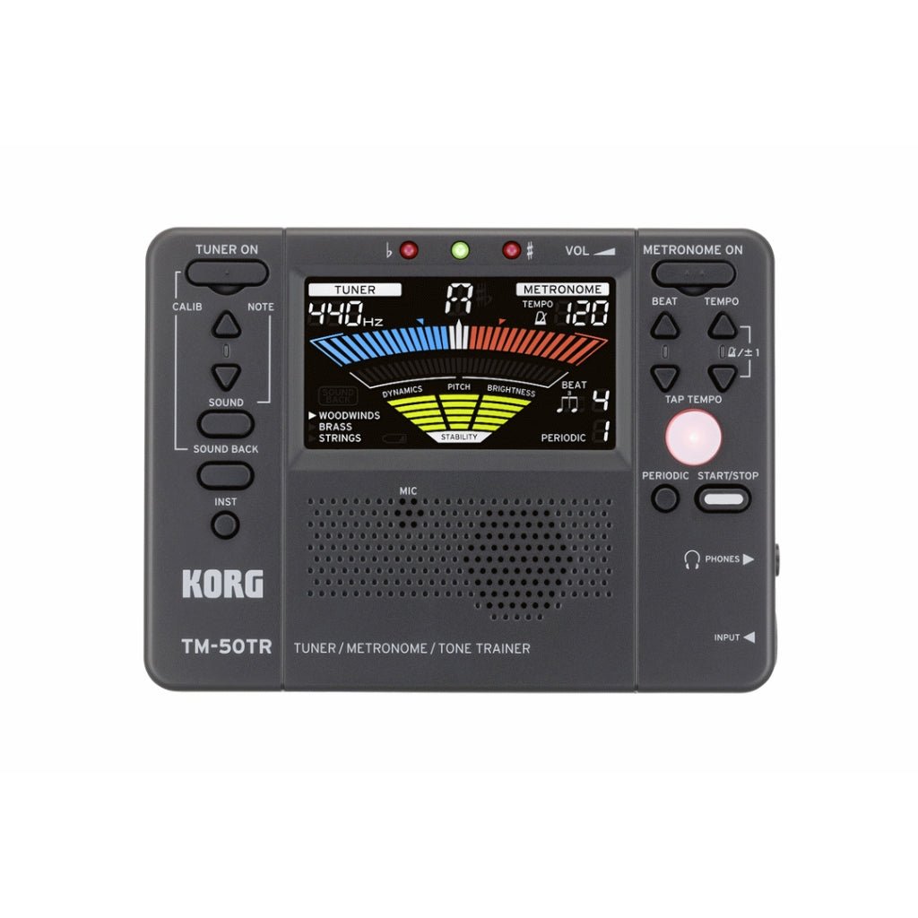 Korg Tuner Metronome Tone Trainer Black Metronomes Sky Music