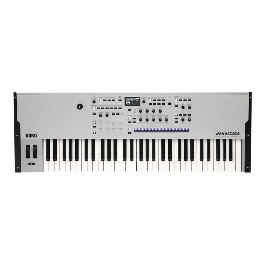 Korg Wavestate SE 61 Note Wave Sequencing Synth With Case Platinum Synthesizers Sky Music