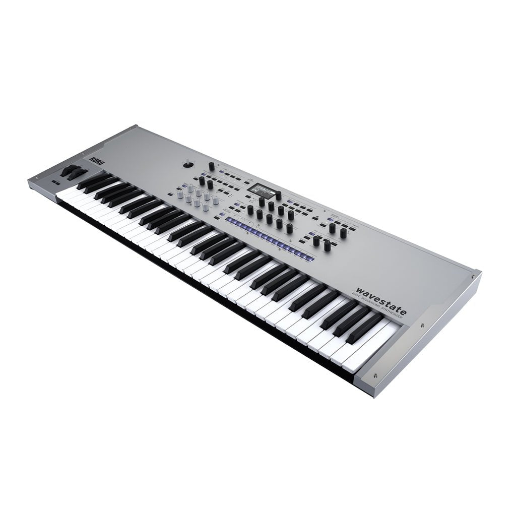 Korg Wavestate SE 61 Note Wave Sequencing Synth With Case Platinum Synthesizers Sky Music