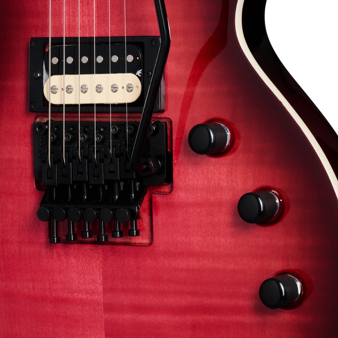 Kramer Assault Figured Electric Guitar - Magenta Perimeter Electric Guitars Sky Music