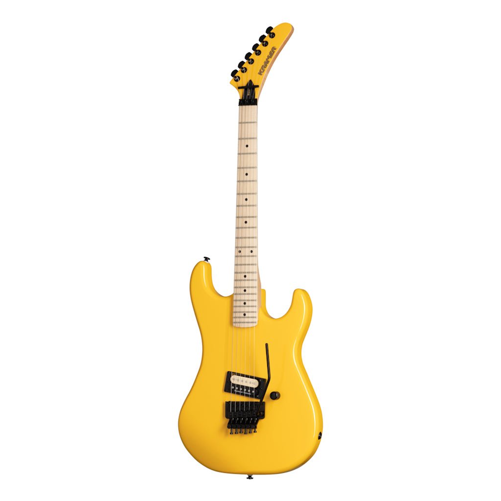 Kramer Baretta Floyd Rose Bumblebee Yellow Electric Guitars Sky Music
