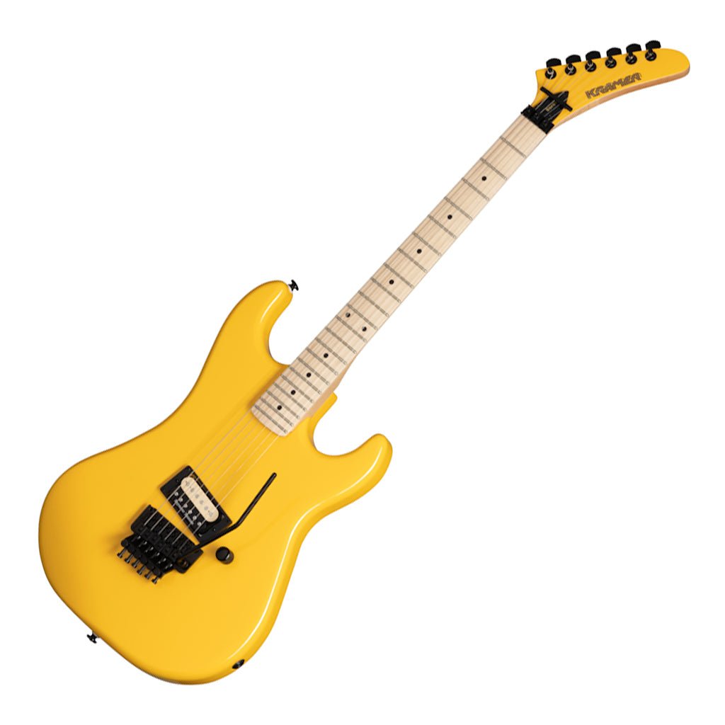 Kramer Baretta Floyd Rose Bumblebee Yellow Electric Guitars Sky Music