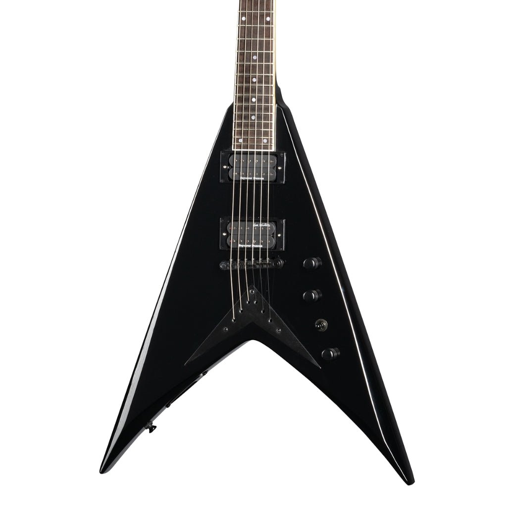 Kramer Dave Mustaine Vanguard in Case Electric Guitar - Ebony Electric Guitars Sky Music