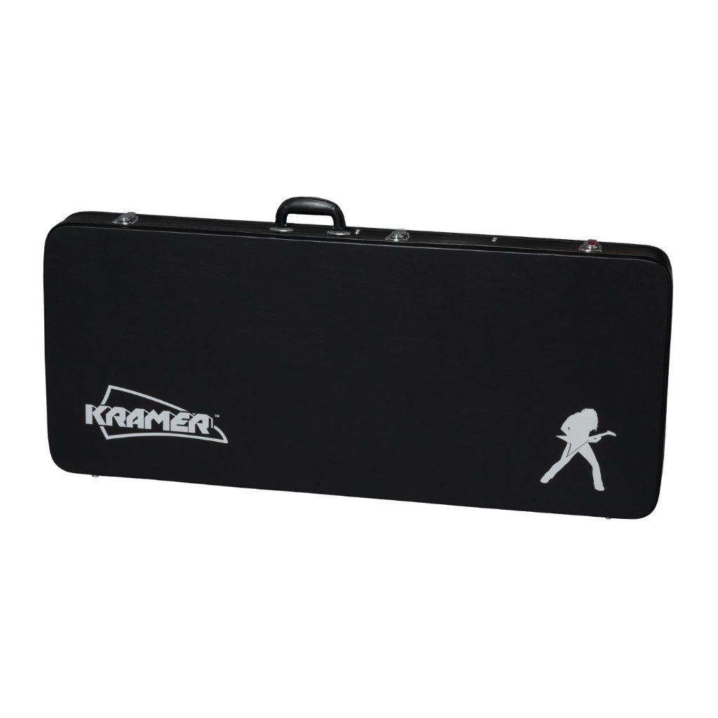 Kramer Dave Mustaine Vanguard in Case Electric Guitar - Metallic Silver Electric Guitars Sky Music