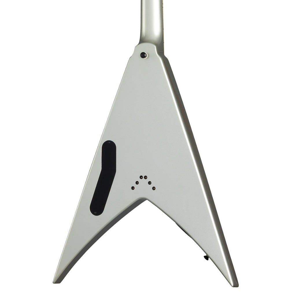 Kramer Dave Mustaine Vanguard in Case Electric Guitar - Metallic Silver Electric Guitars Sky Music
