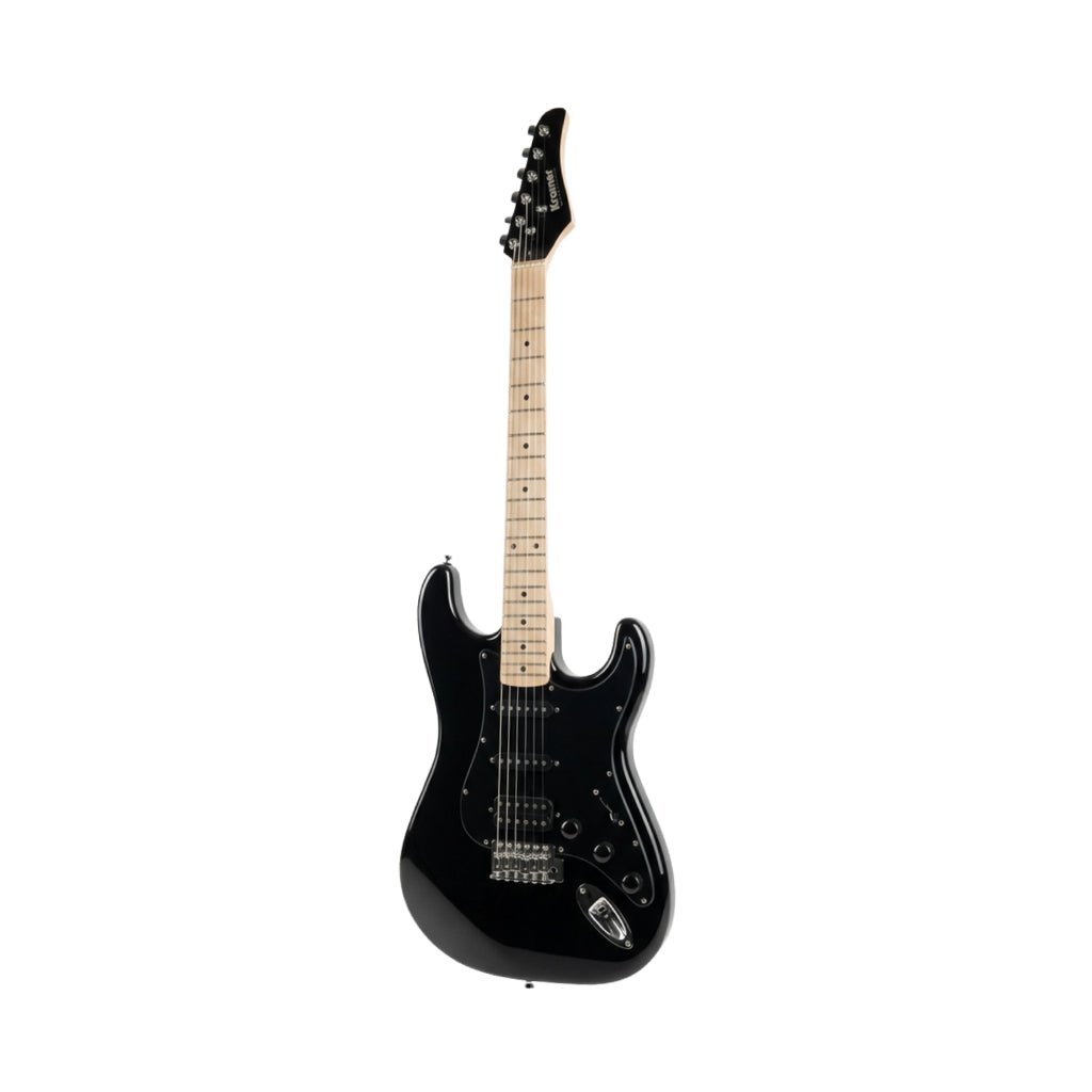 Kramer Focus VT-211S Electric Guitar - Black w/Black Guard Electric Guitars Sky Music