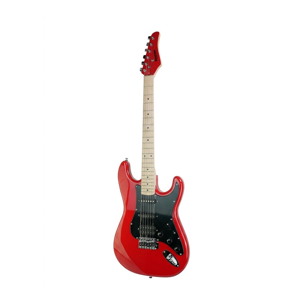 Kramer Focus VT-211S Electric Guitar - Red w/Black Guard Electric Guitars Sky Music