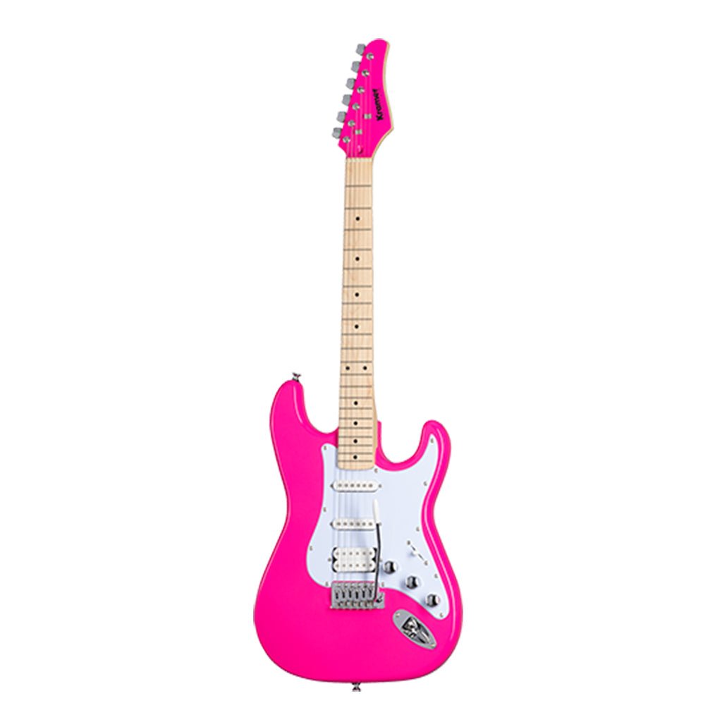 Kramer Focus VT211S Hot Pink with Orange Crush Bundle Electric Guitars Sky Music