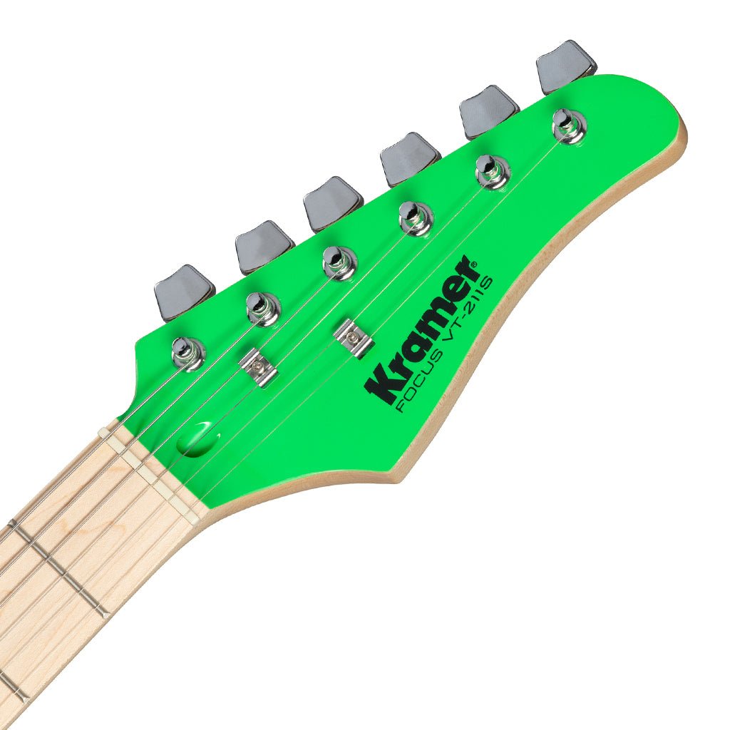 Kramer Focus VT211S Neon Green Electric Guitars Sky Music