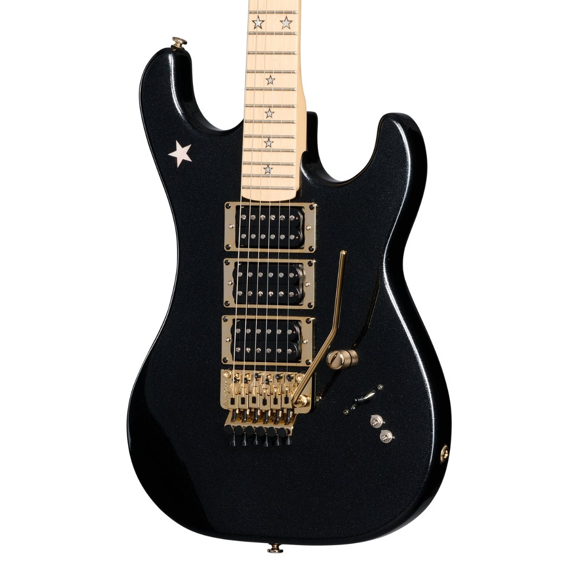 Kramer Jersey Star Electric Guitar - Black Pearl Electric Guitars Sky Music