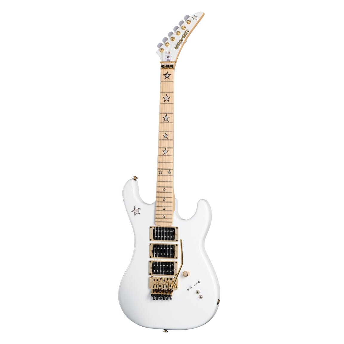 Kramer Jersey Star Electric Guitar - White Pearl Electric Guitars Sky Music