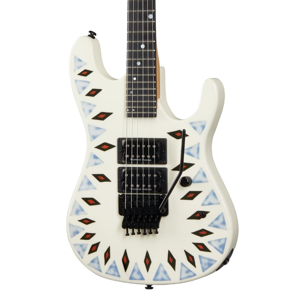 Kramer Nightswan - Aztec Marble Graphic Electric Guitars Sky Music