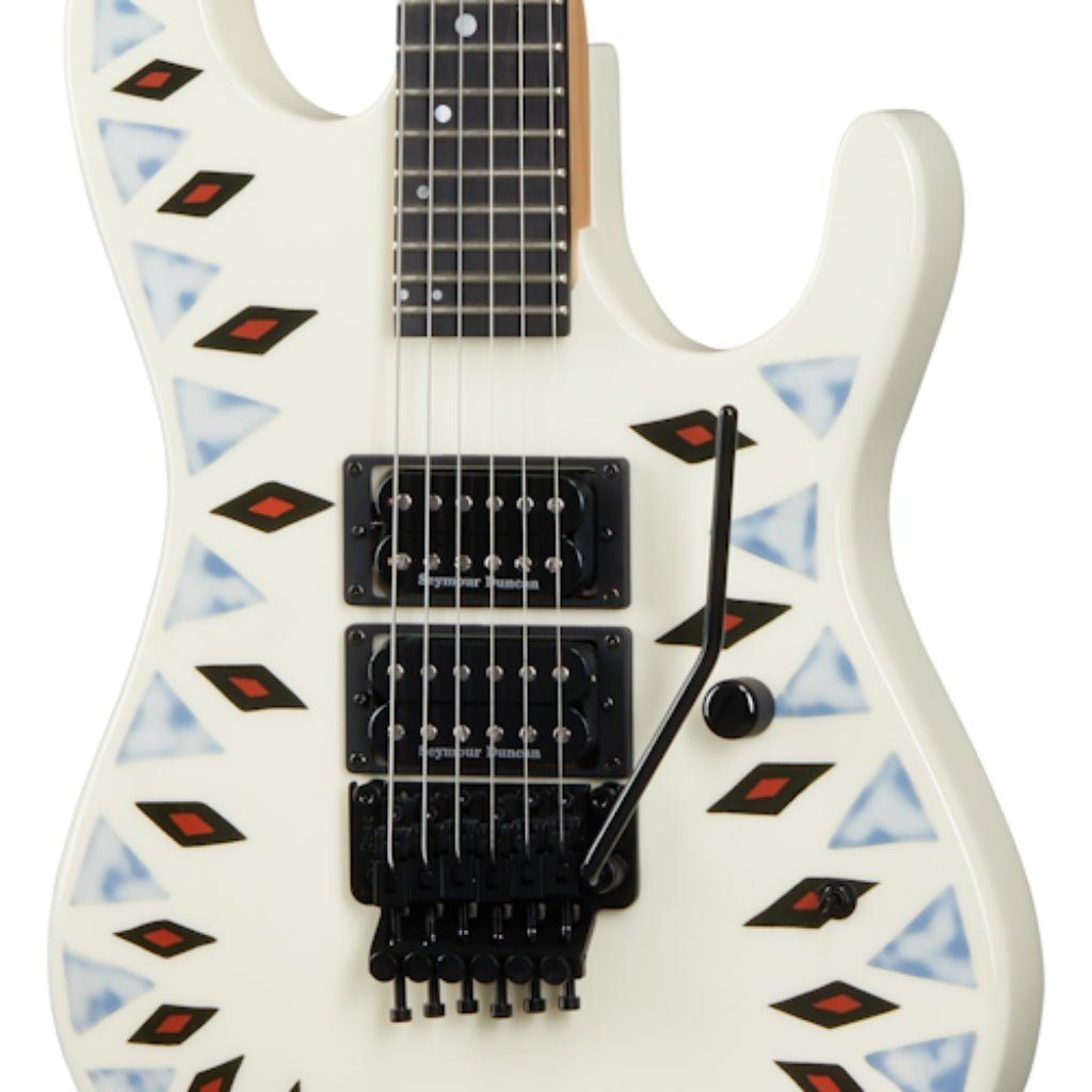 Kramer Nightswan - Aztec Marble Graphic Electric Guitars Sky Music