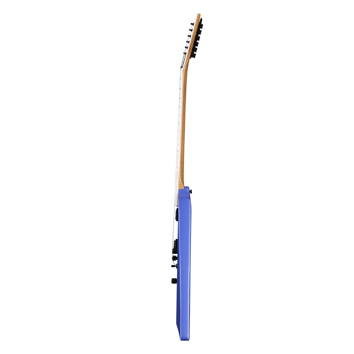 Kramer Nite-V String Through Electric Guitar - Royal Blue Metallic Electric Guitars Sky Music