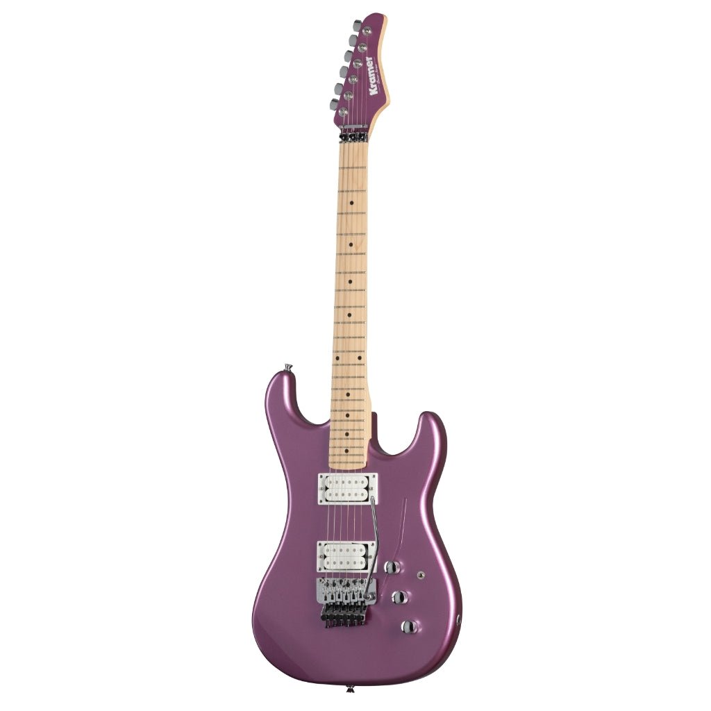Kramer Pacer Classic Floyd Rose Electric Guitar - Purple Passion Metallic Electric Guitars Sky Music