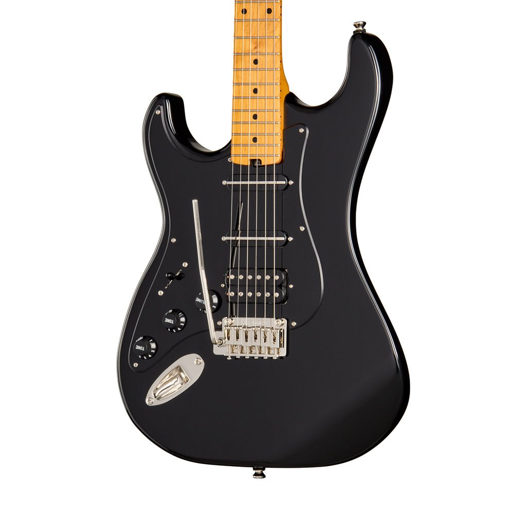 Kramer Pacer Deluxe GT Left Handed w/Premium Gig Bag - Intruder Black Electric Guitars Sky Music