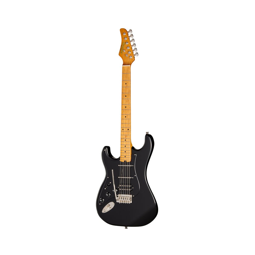 Kramer Pacer Deluxe GT Left Handed w/Premium Gig Bag - Intruder Black Electric Guitars Sky Music