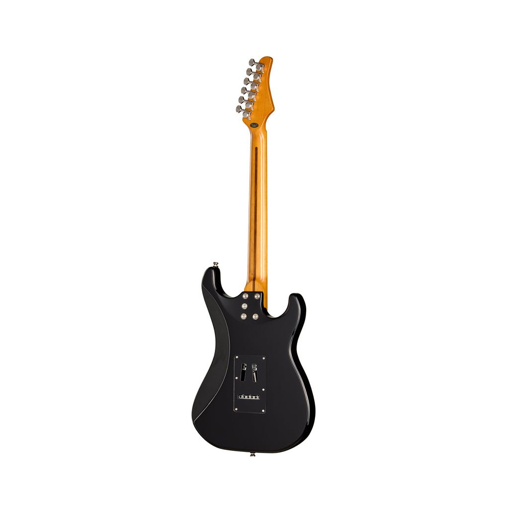 Kramer Pacer Deluxe GT Left Handed w/Premium Gig Bag - Intruder Black Electric Guitars Sky Music
