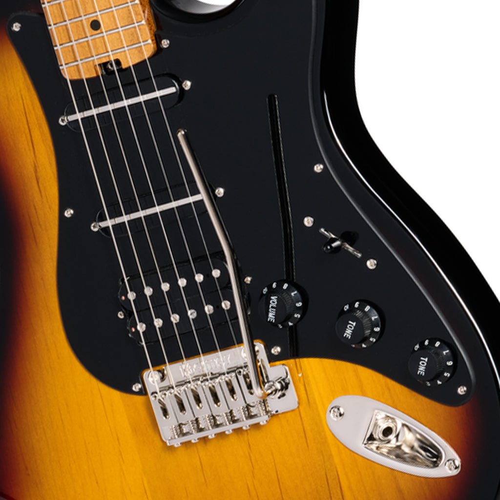 Kramer Pacer Deluxe GT w/Premium Gig Bag - Tri Burst Electric Guitars Sky Music
