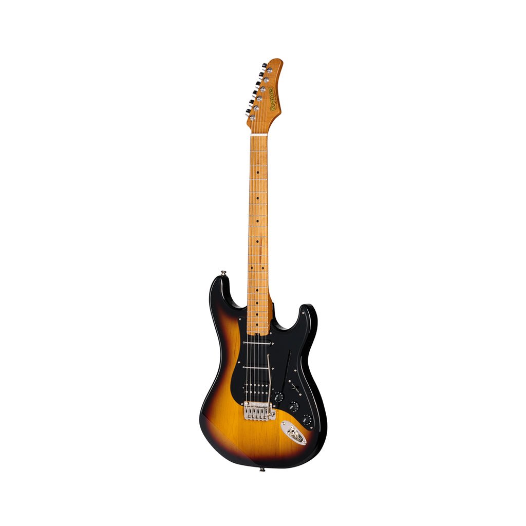 Kramer Pacer Deluxe GT w/Premium Gig Bag - Tri Burst Electric Guitars Sky Music