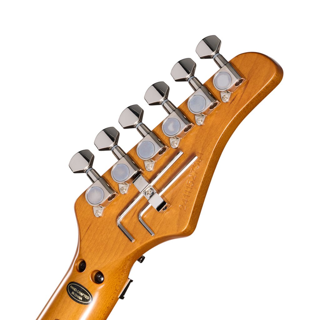Kramer Pacer Deluxe Left Handed w/Premium Gig Bag - Classic White Electric Guitars Sky Music