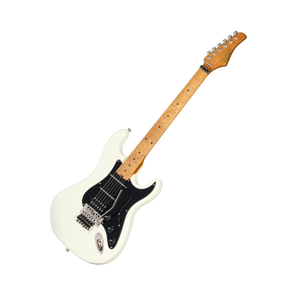 Kramer Pacer Deluxe w/Premium Gig Bag - Classic White Electric Guitars Sky Music